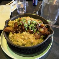 Mac with added wings!  at Urban Vegan Kitchen in New York City