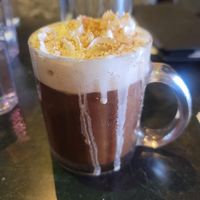Mushroom coffee at Urban Vegan Kitchen in New York City