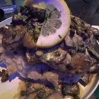 Seitan scallopini  at Urban Vegan Kitchen in New York City