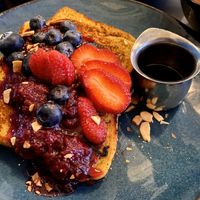 French toast at Urban Vegan Kitchen in New York City