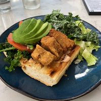 $22.00 for this crappy sandwiches? 
They’re out of their vegan minds. at Urban Vegan Kitchen in New York City