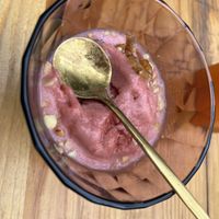 Vegan ice cream  at Loving Hut Diệp Lâm Vegan in Ho Chi Minh City