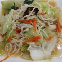 vegetable fried noodles at Vegetarian from afar - 遠道素食 in Jian