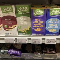 Pasta and vegan Mac and cheesee  at Avril in Montreal