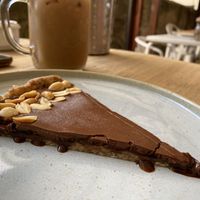 Salted caramel pie  at The Therapist - Alvalade in Lisbon