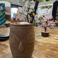 Banana chocolate smoothie   at Hub Court in Cairns