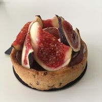 Tarte à la figue  at Délice Végétal in Nantes