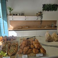 Counter at Délice Végétal in Nantes