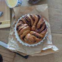 Vegan babka at Délice Végétal in Nantes