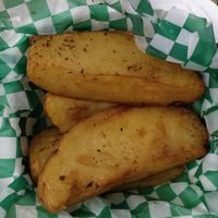 Greek style potatoes at Veganarie - Resto Végan in Montreal