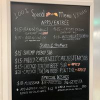 Special menu  at Veganarie - Resto Végan in Montreal