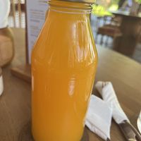 Local orange juice  at Alchemy - Uluwatu in Ubud