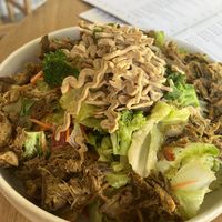 Asian chicken (jackfruit) salad   at Alchemy - Uluwatu in Ubud
