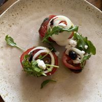 Vegan bruschetta  at Alchemy - Uluwatu in Ubud