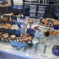 Display of menu at Cinnaholic in Carmel