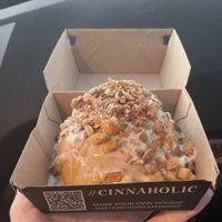 Carmel Apple Pie  at Cinnaholic in Carmel