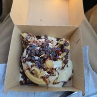 Cookie monster at Cinnaholic in Carmel