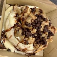 Cookie monster   at Cinnaholic in Carmel