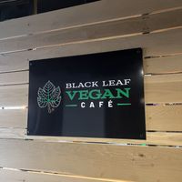   at Black Leaf Vegan Cafe in Indianapolis