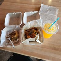 I'm doing a happy dance at Black Leaf Vegan Cafe in Indianapolis