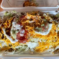 Black leaf nachos  at Black Leaf Vegan Cafe in Indianapolis