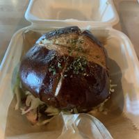 Guac Burger  at Black Leaf Vegan Cafe in Indianapolis