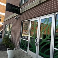 Physical location is very nice space on inside open and welcoming    at Black Leaf Vegan Cafe in Indianapolis