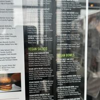 Full vegan menu   at Pressed Cafe in Salem