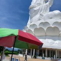 Big buddha for reference at Wat Huay Pla Kang in Chiang Rai