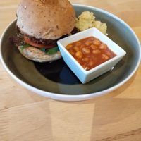 Lentil (Quinoa) Coquette Burger at Real Food 真食 - Orchard in Central Singapore