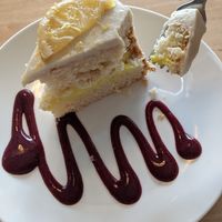 Lemon cake at Real Food 真食 - Orchard in Central Singapore