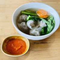 Dumpling soup  at Real Food 真食 - Orchard in Central Singapore