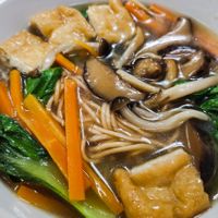 Crispy noodles at Real Food 真食 - Orchard in Central Singapore