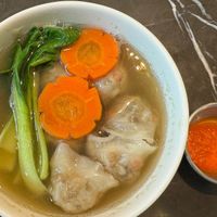 Dumplings soup  at Real Food 真食 - Orchard in Central Singapore