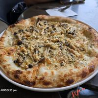 Mushrooms pizza at Real Food 真食 - Orchard in Central Singapore