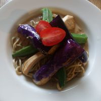 Organic white noodles at Real Food 真食 - Orchard in Central Singapore