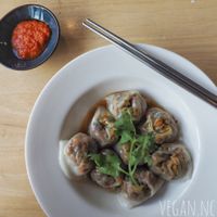 Dumplings at Real Food 真食 - Orchard in Central Singapore