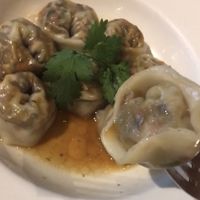 steam dumplings $10.80 at Real Food 真食 - Orchard in Central Singapore