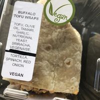 Deli Buffalo Tofu Wrap  at Brighter Day Natural Foods in Savannah