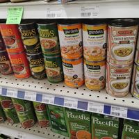 Vegan soup at Brighter Day Natural Foods in Savannah