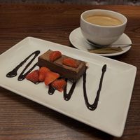 Vegan indulgent Torte 😋  at Hungry Horse - Pommel Horse in Hemel Hempstead