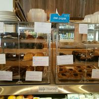 Bakery section. Mostly GF and vegan. at Four Seasons Natural Foods Cafe in Saratoga Springs