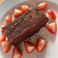 Choc torte  at Hungry Horse - Ferry Boat Inn in Stoke Bardolph