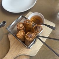Spring rolls  at 45th Vegetarian Thai in Seattle