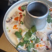Tom kha soup  at 45th Vegetarian Thai in Seattle