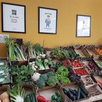 fresh fruits and vegs at COCO VEGANS | Antes VEGANS & BIO in Barcelona