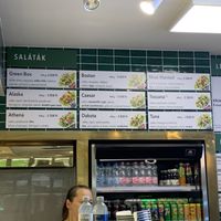 Vegan option upon request, pick your own ingredients   at Salad Box - Eiffel Ter - Nyugati in Budapest