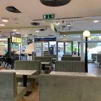 Seating indoors   at Salad Box - Eiffel Ter - Nyugati in Budapest