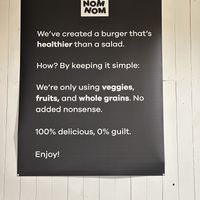 Good rule to follow  at Nom Nom Nom - Haarlemmerdijk in Amsterdam