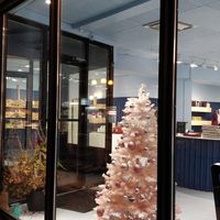 Outside at La Confiserie Candylabs in Montreal